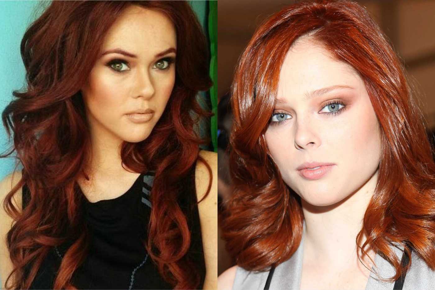 Как перекрасить рыжий цвет волос в каштановый цвет волос