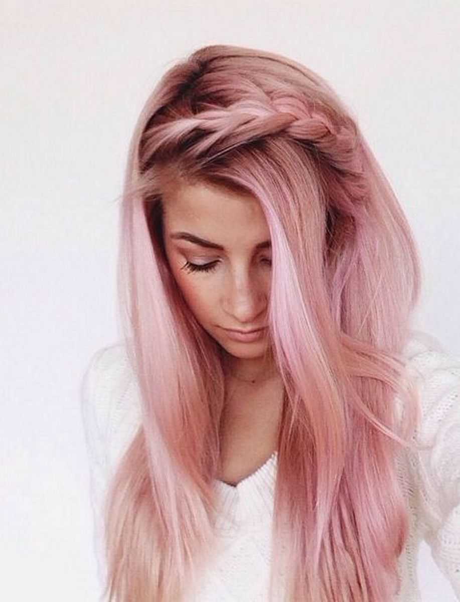 Розовое окрашивание волос: 50 идей чтобы освежить ваш лук в 2018 году