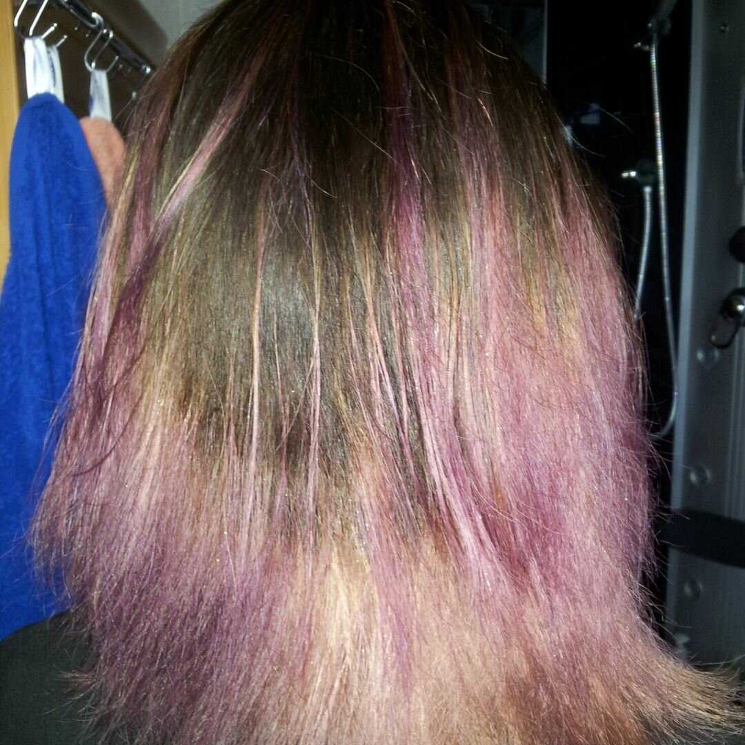 Первый раз покрасила волосы этой краской