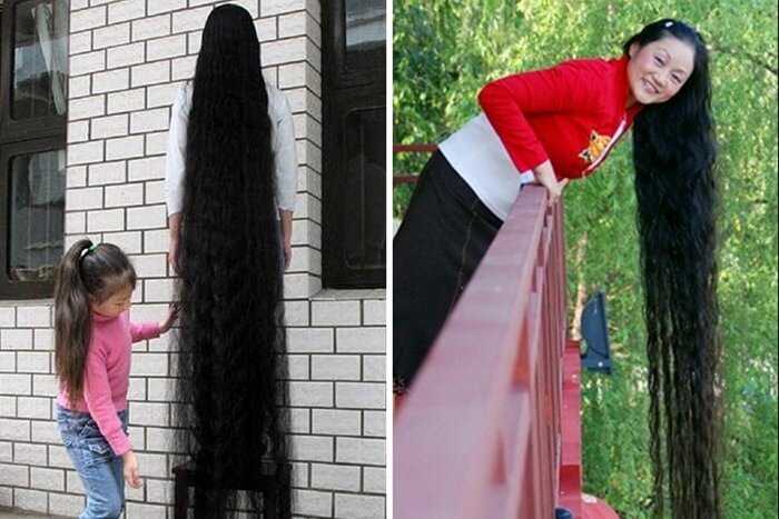19 удивительных рекордов: обладание самыми длинными волосами в мире — наказание или награда?