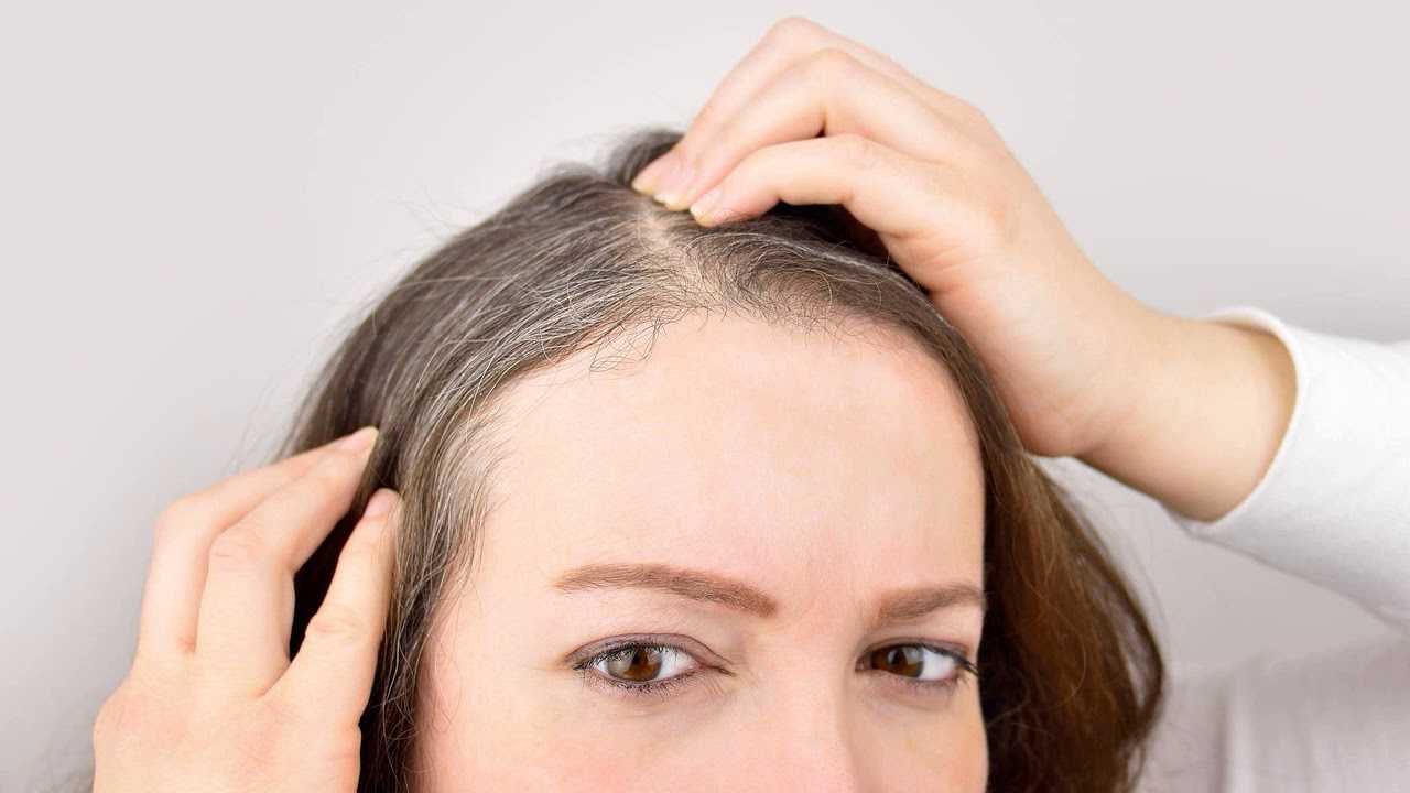Почему волосы на голове женские