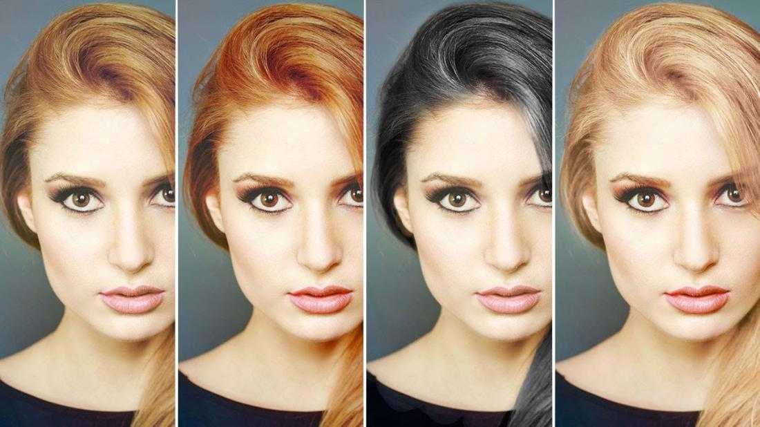 Как выбрать цвет волос по фото